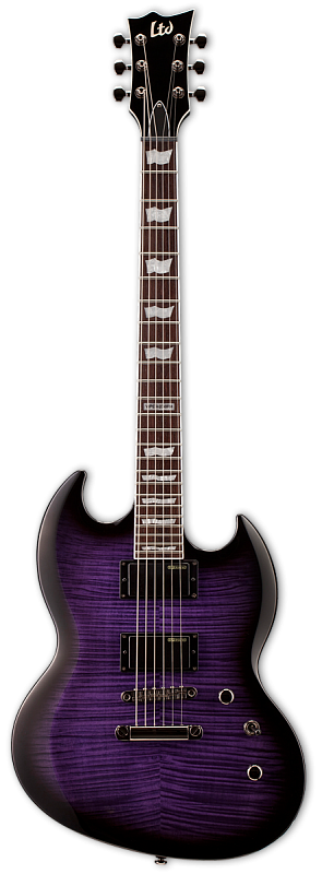 Фото Электрогитара LTD LVIPER330 FMSTPSB