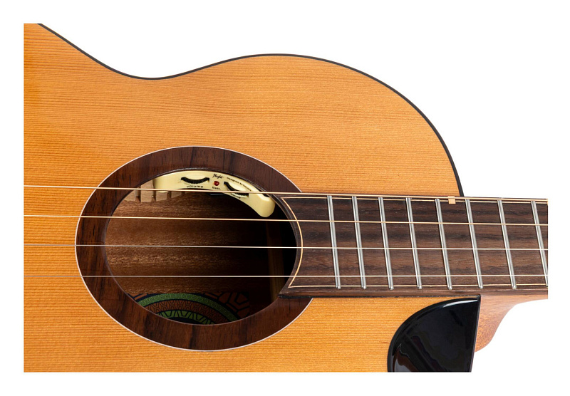 Фото Укулеле баритон FLIGHT LILY Baritone EQ-A
