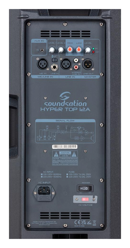 Фото Активная акустическая система Soundsation Hyper-Top-12A (L477L)