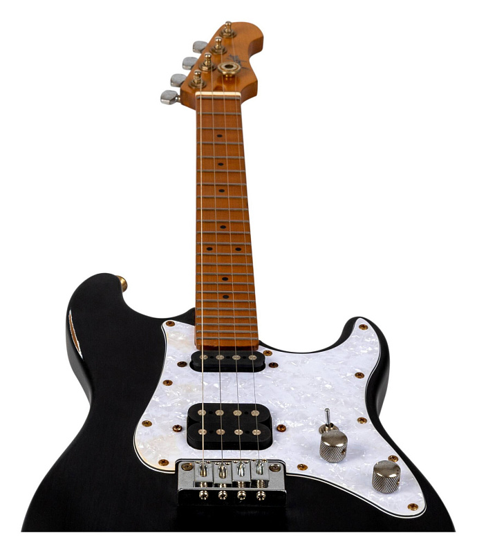 Фото Электроукулеле тенор FLIGHT Pathfinder Tenor BK Relic, чёрный
