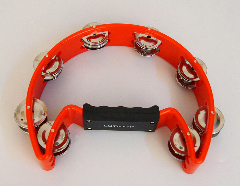 Фото Тамбурин полумесяц 8 пар бубенцов Fleet FLT-TW16