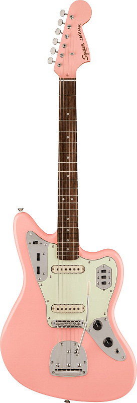 Фото FENDER SQUIER Classic Vibe 60s JAGUAR LRL Shell Pink