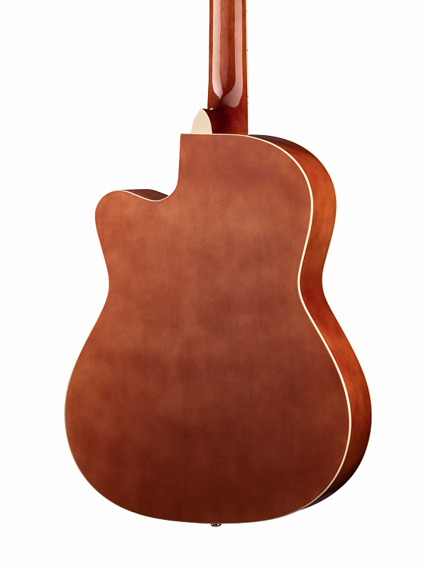 Акустическая гитара Foix FFG-3039-NAT, с вырезом, цвет натуральный в магазине Music-Hummer