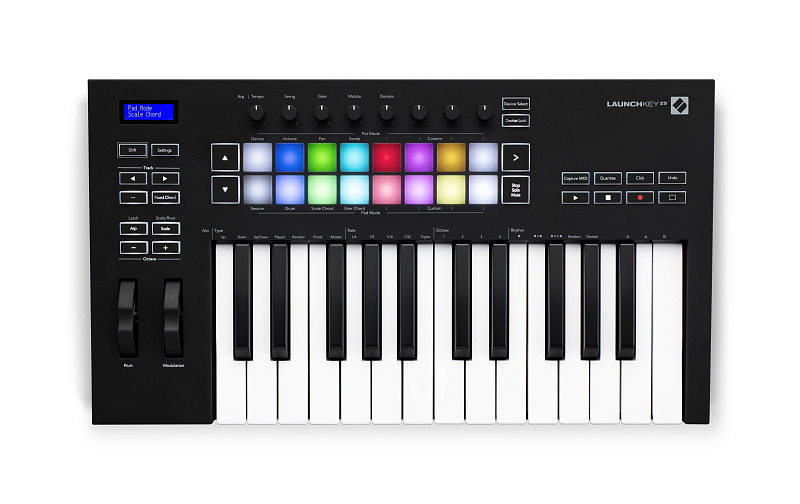Фото MIDI-клавиатура Novation Launchkey 25 MK3
