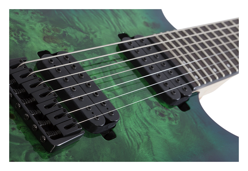 Фото Электрогитара Schecter C-7 PRO AQB, бирюзовый берст