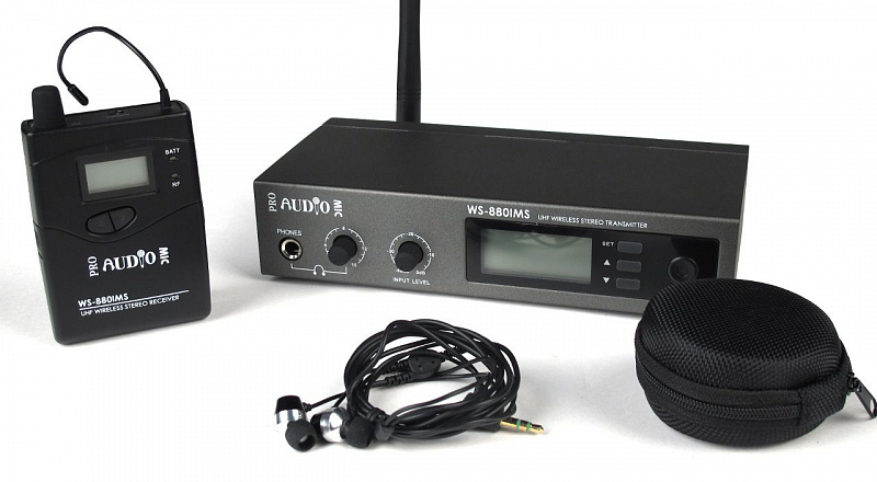 Система ушного мониторинга PROAUDIO WS-880IMS в магазине Music-Hummer