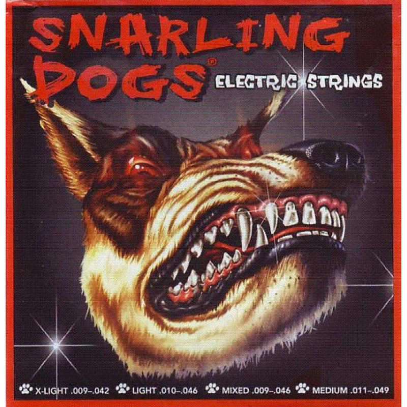 Фото Струны для электрогитары D'Andrea Snarling Dogs SDN - 12EB (12 - 52)