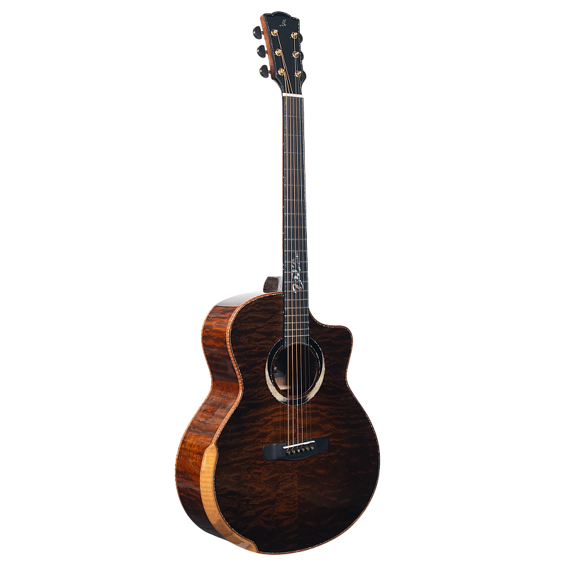 Фото Гитара акустическая Meridaextrema Rocker-GC с чехлом