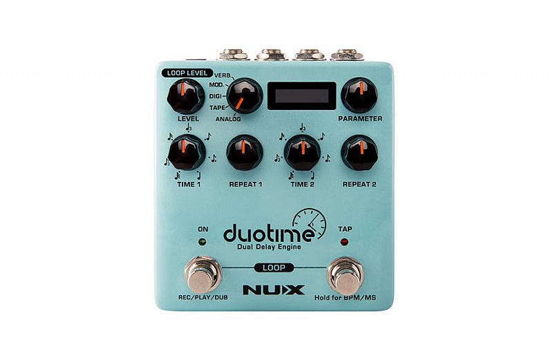 Педаль эффектов Nux Cherub NDD-6 Duotime в магазине Music-Hummer