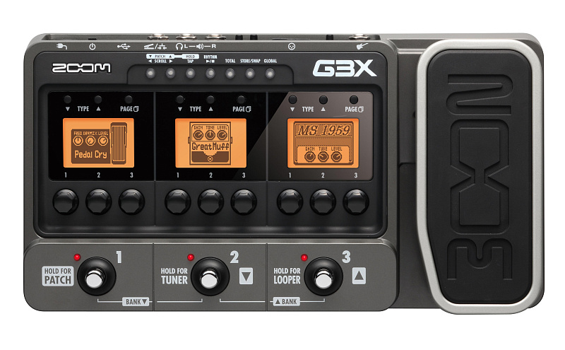 Фото Гитарный процессор ZOOM G3X
