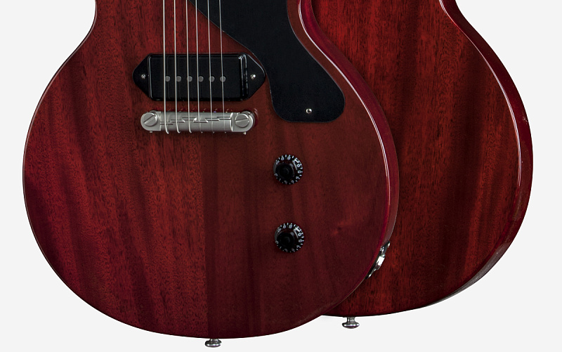 Фото Электрогитара GIBSON USA LES PAUL JUNIOR SINGLE CUT 2015 HERITAGE CHERRY с кейсом