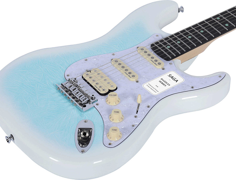Фото Электрогитара SAGA CELESTIAL BLUE
