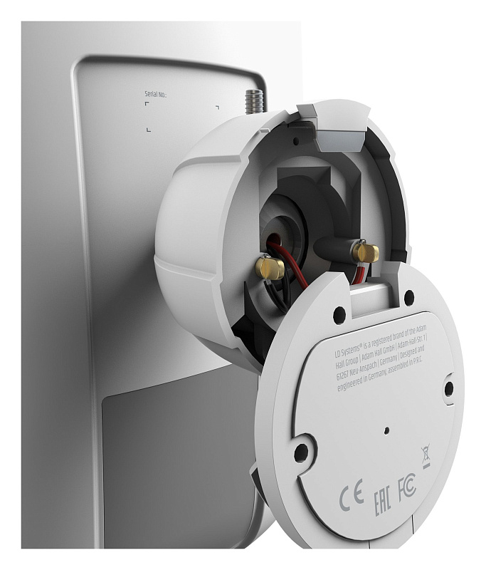 Фото Пассивная всепогодная акустическая система LD Systems DQOR 8 T W, белый