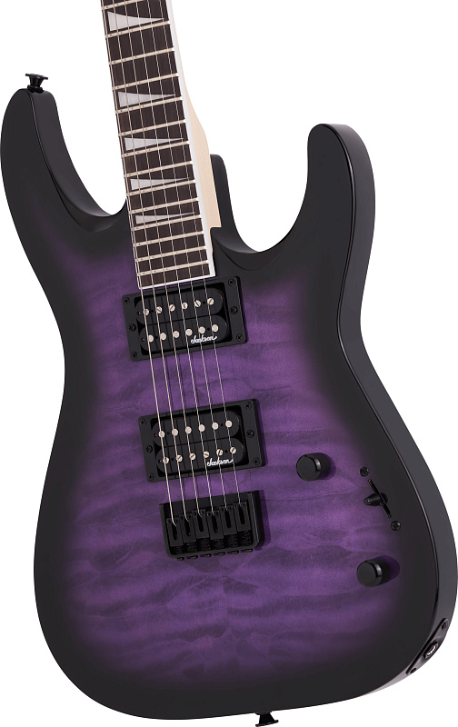 Фото JACKSON JS32Q Dinky DKA HT Transparent Purple Burst