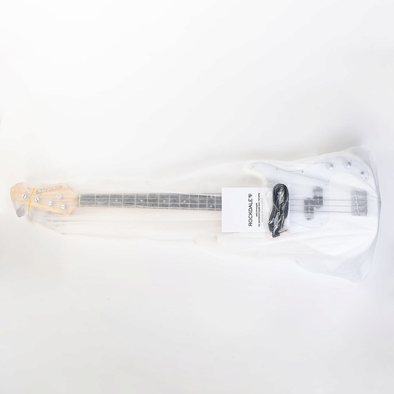 Фото Бас-гитара ROCKDALE Stars PB Bass White