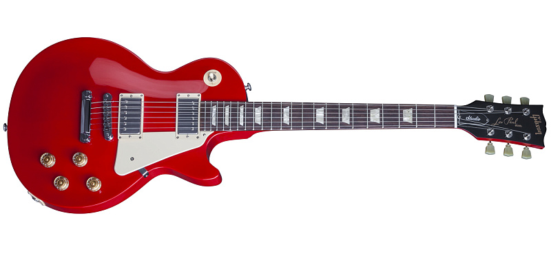 Фото GIBSON LP Studio 2016 T Radiant Red электрогитара, цвет - красный, фурнитура - хром
