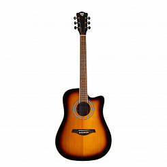 Акустическая гитара ROCKDALE Aurora D6 Gloss C SB