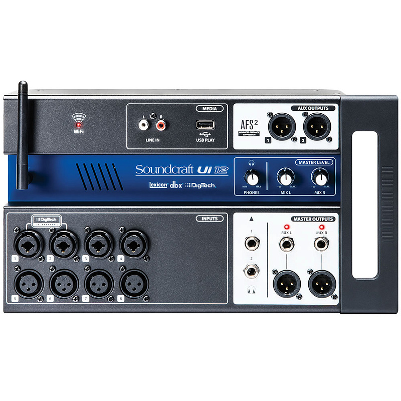 Фото Цифровой микшерный пульт Soundcraft Ui-12