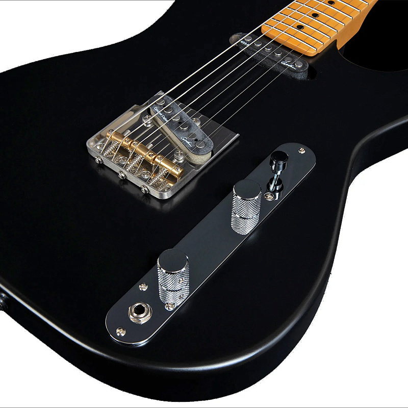 Фото Электогитара Godin Stadium HT Matte Black MN, Telecasrter, цвет черный