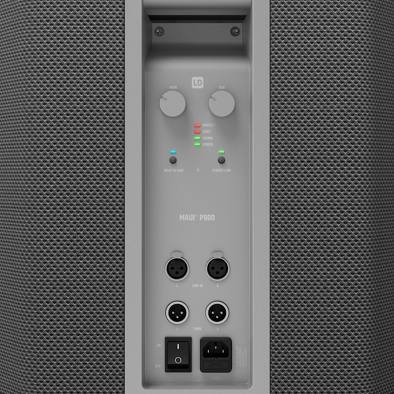Фото Активная колонная акустическая система LD Systems MAUI P900 G, платиново-серый