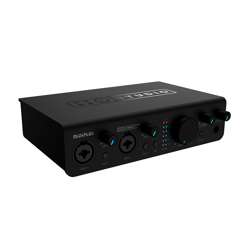 Фото Аудиоинтерфейс USB Midiplus Studio 2 pro OTG