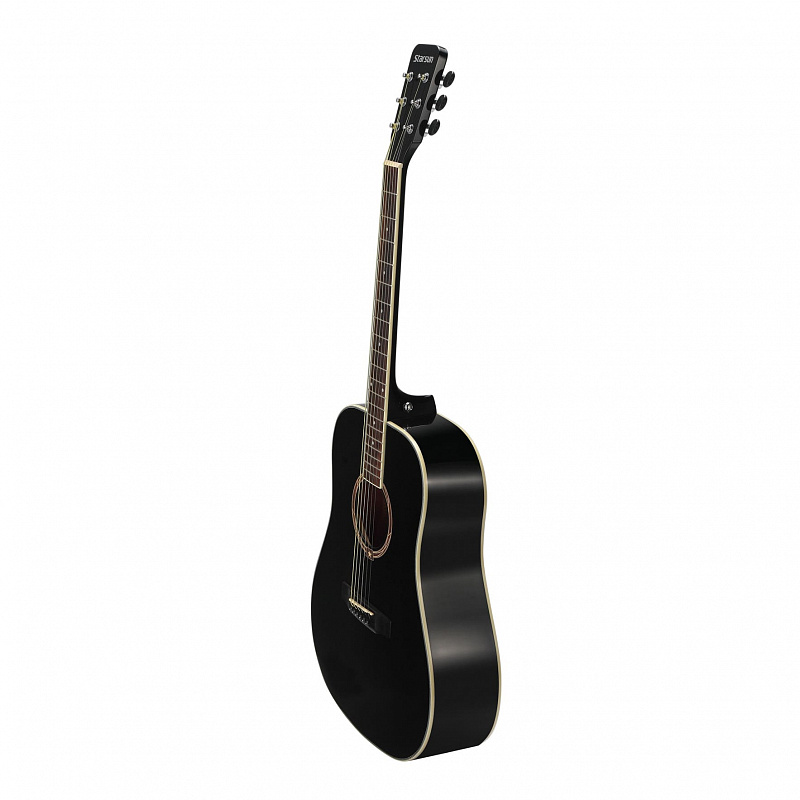Акустическая гитара STARSUN DG220p Black в магазине Music-Hummer