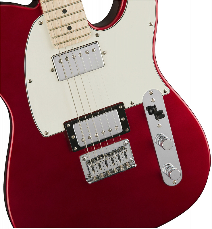 Fender Squier Contemporary Telecaster HH, Maple Fingerboard, Dark Metallic Red в магазине Music-Hummer