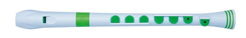 Фото NUVO Recorder+ White/Green with hard case немецкая система