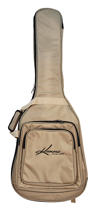 Фото Классическая гитара со звукоснимателем Kremona Gipsy-King-CW/GK-w/case Signature Series, красный
