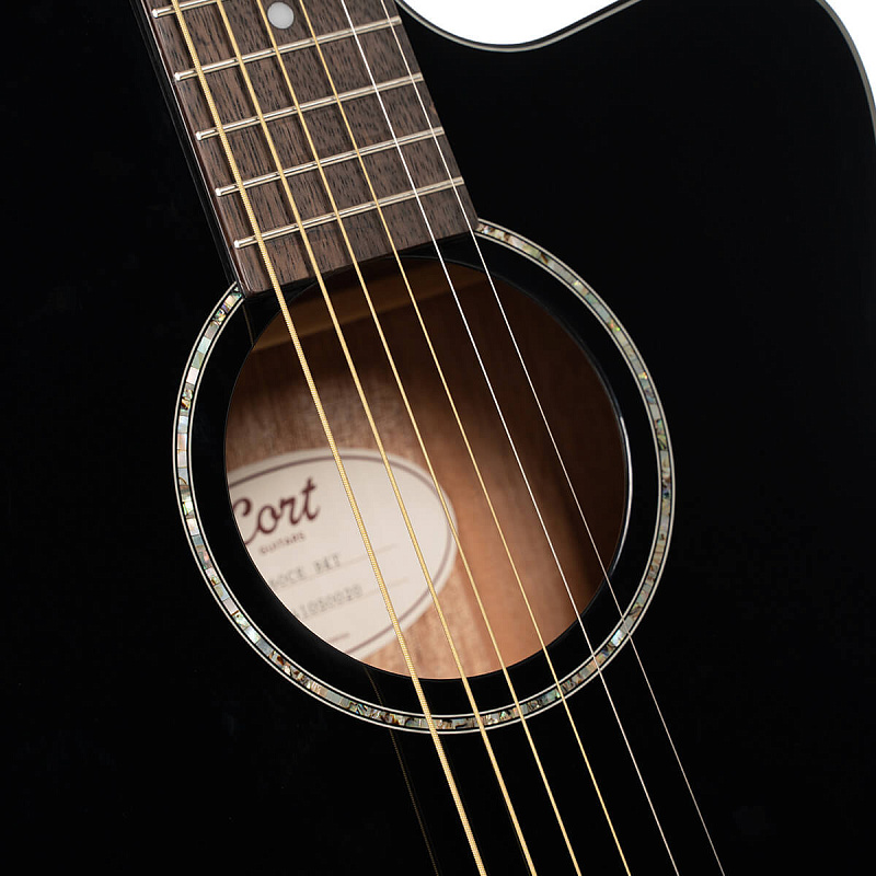 Фото Электроакустическая гитара Cort L60CE-BK Luce Series, чёрный