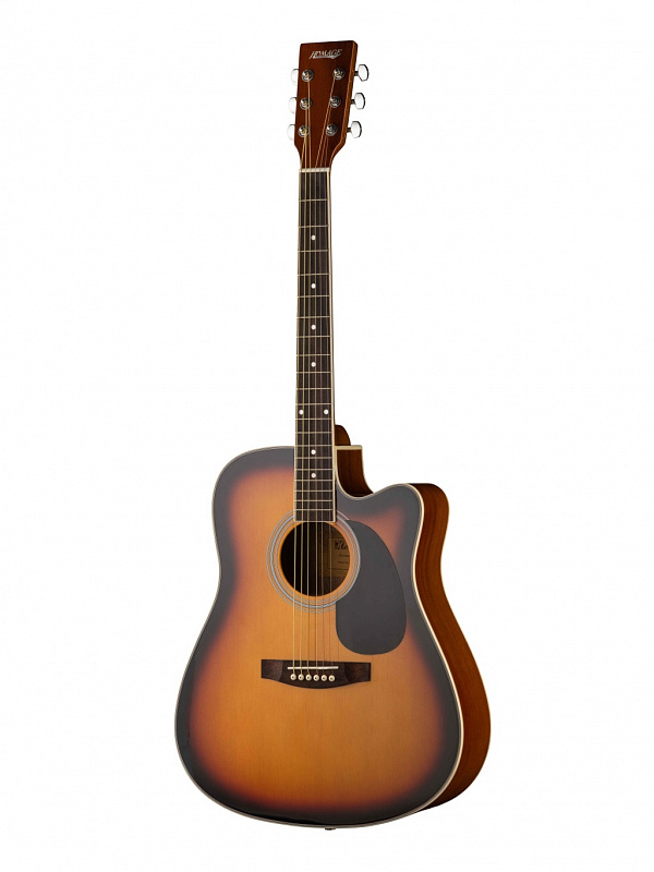 LF-4121C-SB Акустическая гитара, санберст, с вырезом, Homage в магазине Music-Hummer
