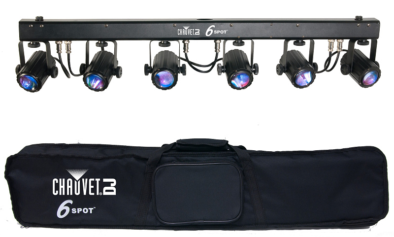 Фото CHAUVET 6 Spot Комплект из 6 профильных прожекторов