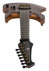 Семиструнная электрогитара SPIRA S-1007 PRO Black Limba