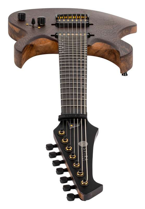 Фото Семиструнная электрогитара SPIRA S-1007 PRO Black Limba