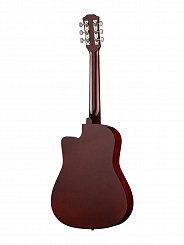 FT-D38-N Акустическая гитара, с вырезом, цвет натуральный, Fante