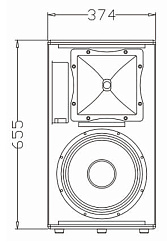 Пассивная акустическая система FDB LH12II