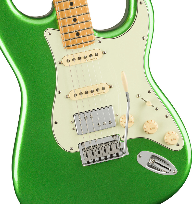 Фото Электрогитара FENDER Player Plus STRAT HSS MN Cosmic Jade