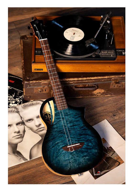 Фото Укулеле баритон FLIGHT AVIATOR QM Baritone CE