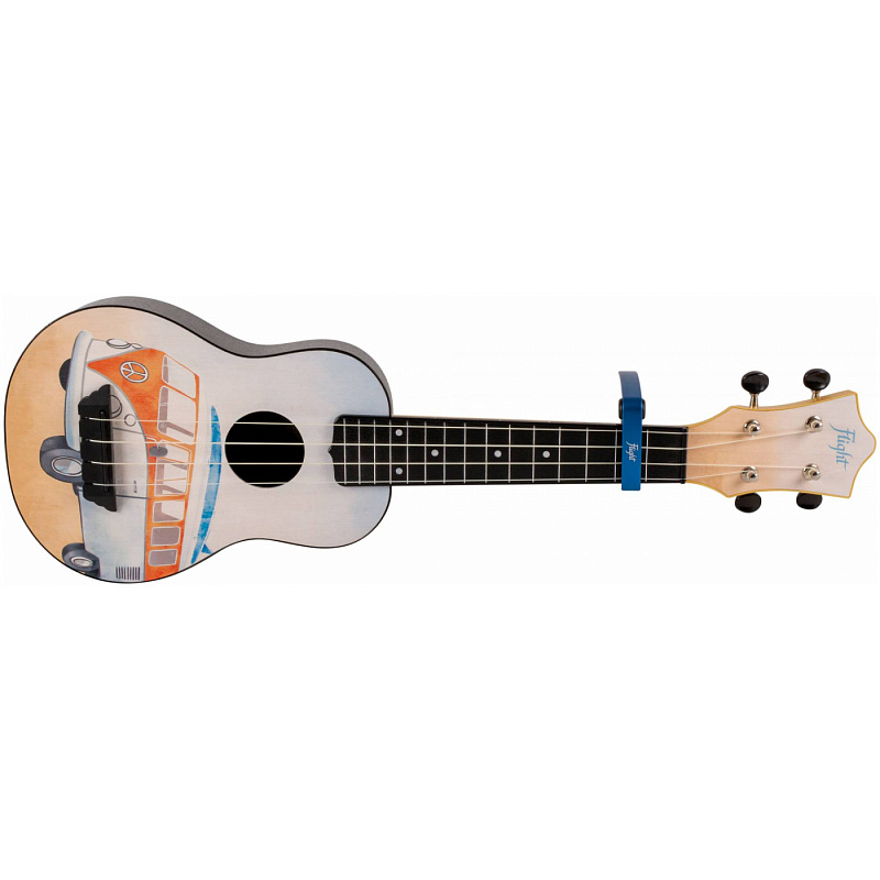 Фото Каподастр для укулеле FLIGHT FC BL