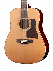 Акустическая 12-струнная гитара, цвет натуральный, Caraya F64012-N