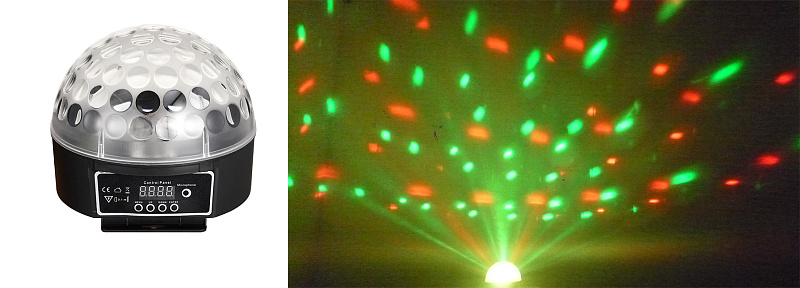 Фото LED Magic Ball light с пультом управления