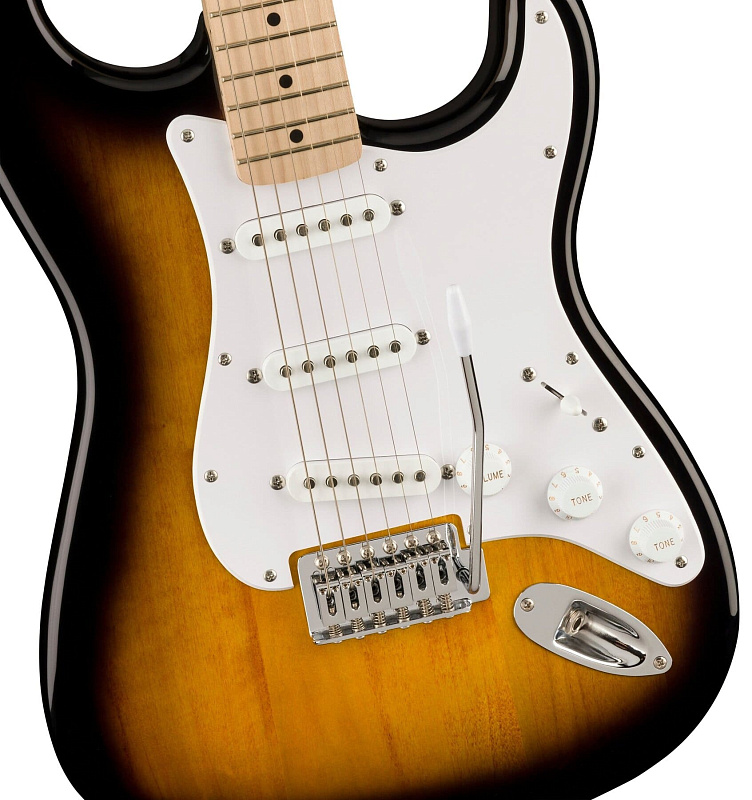 Фото Электрогитара FENDER SQUIER Sonic Stratocaster 2-Color Sunburst