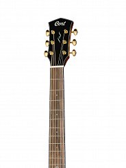 Gold-OC6-Bocote-WCASE-NAT Gold Series Электро-акустическая гитара, цвет натуральный, с чехлом, Cort
