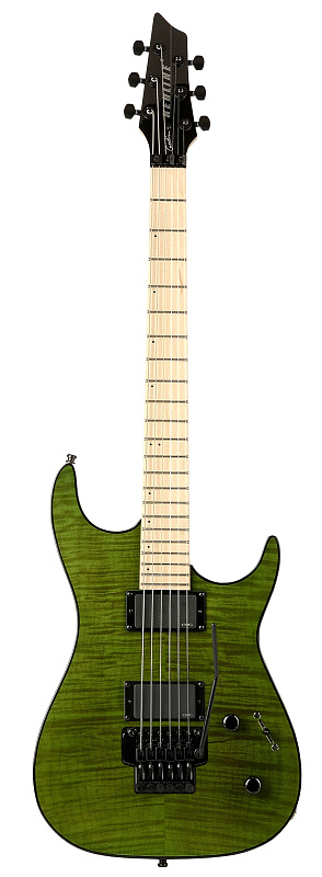 Фото Электрогитара Godin REDLINE 3 Trans Green Flame HG MN