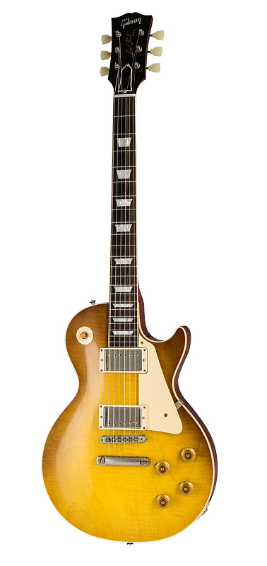 Фото GIBSON CUSTOM 60 Les Paul Standard Honey Lemon Fade VOS NH