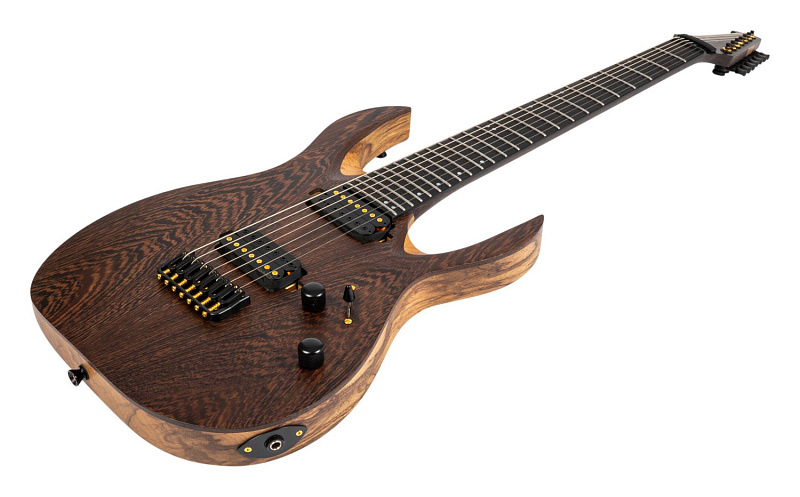 Фото Семиструнная электрогитара SPIRA S-1007 PRO Black Limba