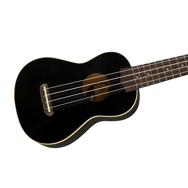 Фото Укулеле сопрано FENDER Ukulele VENICE Black