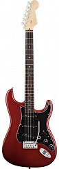 Электрогитара FENDER AMERICAN STANDARD HAND STAINED ASH STRATOCASTER HSH RW WINE RED