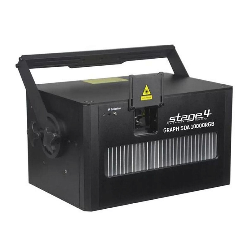 Полноцветный графический лазерный проектор STAGE4 - GRAPH SDA 10000 PURE RGB в магазине Music-Hummer