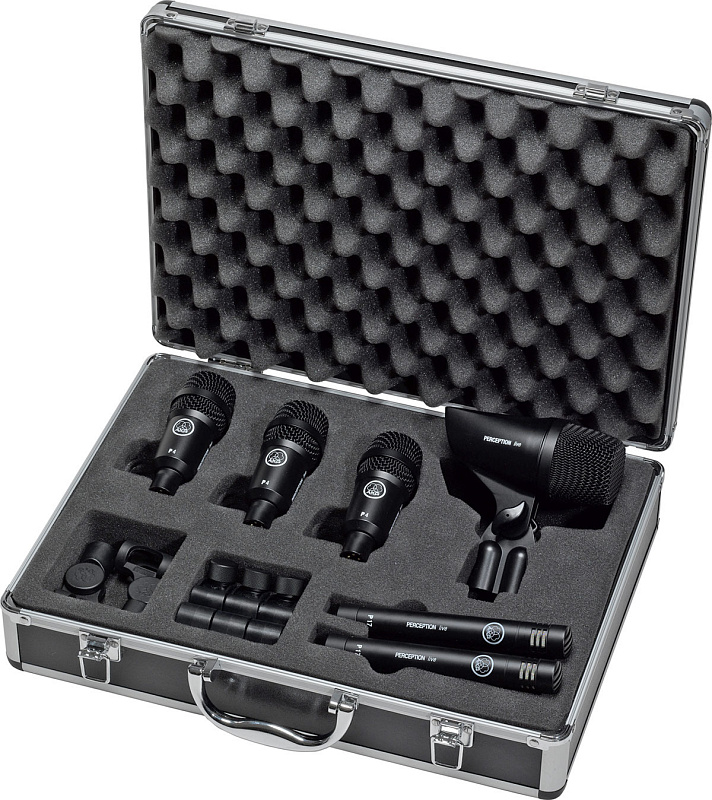 Фото AKG DRUMSET SESSION I набор микрофонов Perception для барабанов